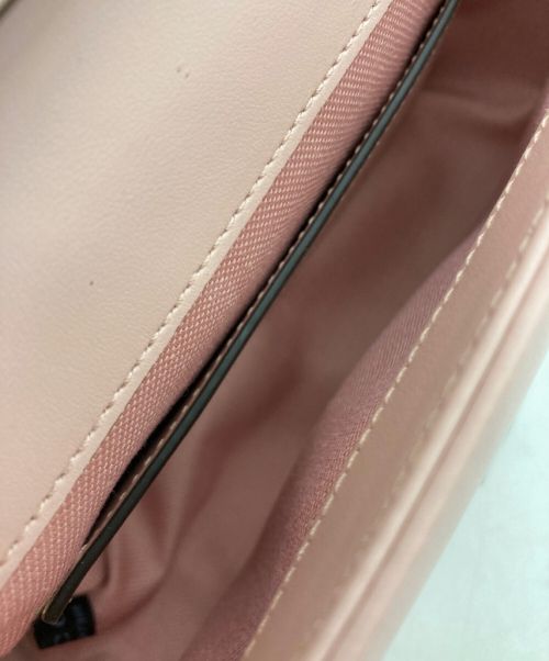 GUCCI（グッチ）GUCCI (グッチ) 〔GGマーモント〕ミニ トップハンドルバッグ ピンクの古着・服飾アイテム