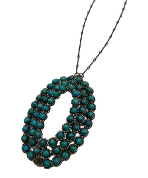 rebel designs（リベル デザイン）rebel designs (リベル デザイン) ビーズオープンオーバルネックレスの古着・服飾アイテム