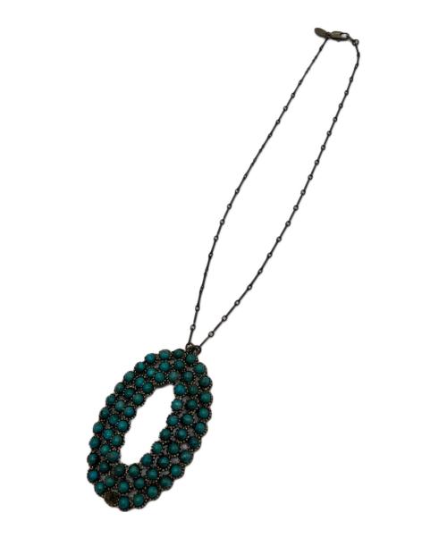 rebel designs（リベル デザイン）rebel designs (リベル デザイン) ビーズオープンオーバルネックレスの古着・服飾アイテム