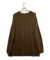 BALLAST ARK (バラストアーク) MOCK NECK BOUCLE KNIT ブラウン サイズ:FREE 未使用品：4000円