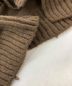 中古・古着 BALLAST ARK (バラストアーク) MOCK NECK BOUCLE KNIT ブラウン サイズ:FREE 未使用品：4000円