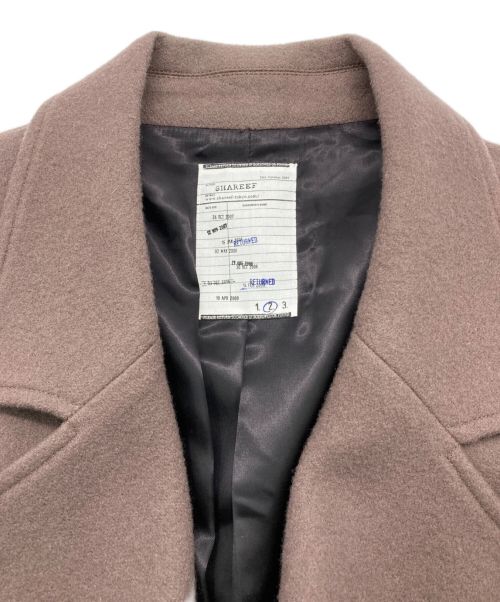 SHAREEF（シャリーフ）SHAREEF (シャリーフ) チェスターコート ブラウン サイズ:2の古着・服飾アイテム