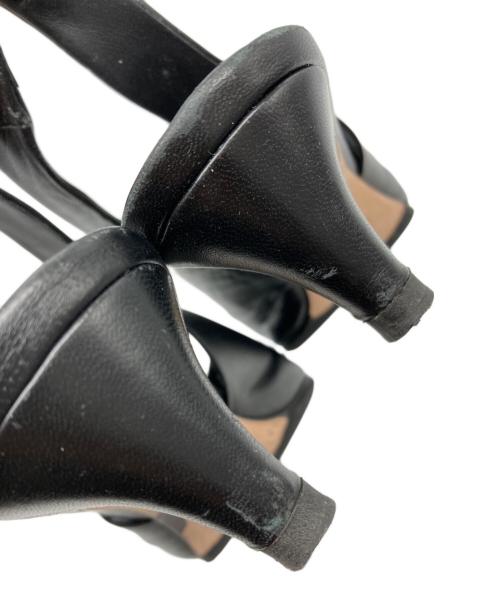 Brenta（ブレンタ）Brenta (ブレンタ) Back Strap 4cm Heel Mule ブラック サイズ:39の古着・服飾アイテム