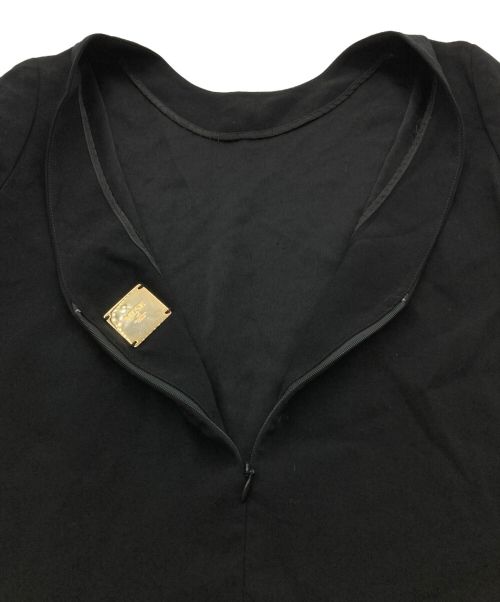 MUSE de Deuxieme Classe（ミューズ ドゥーズィエム クラス）MUSE de Deuxieme Classe (ミューズ ドゥーズィエム クラス) Back V オールインワン ブラック サイズ:-の古着・服飾アイテム