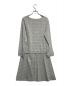 theory luxe (セオリーリュクス) セットアップブラウス/スカート グレー サイズ:40：3500円