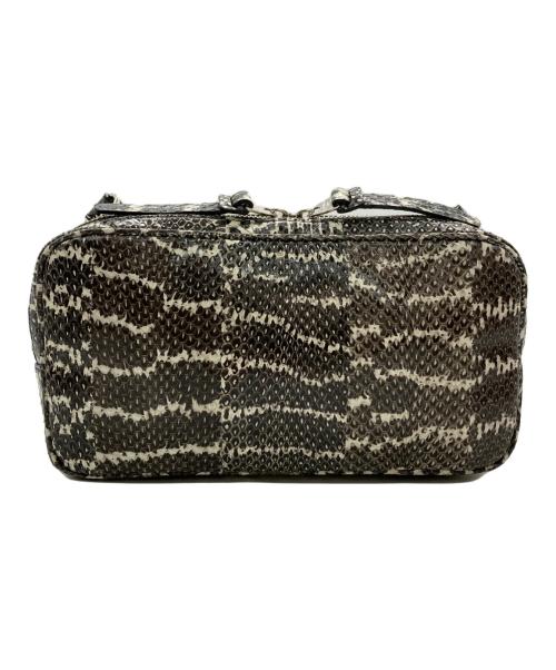 A.D.M.J.（エーディーエムジェイ）A.D.M.J. (エーディーエムジェイ) カリナータショルダーバッグ ブラック×ホワイトの古着・服飾アイテム