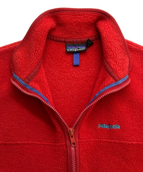 Patagonia（パタゴニア）Patagonia (パタゴニア) フリースベスト レッド サイズ:XSの古着・服飾アイテム