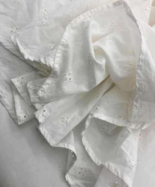 freada（フリーダ）Freada (フリーダ) バック レースワンピース ホワイト サイズ:FREEの古着・服飾アイテム