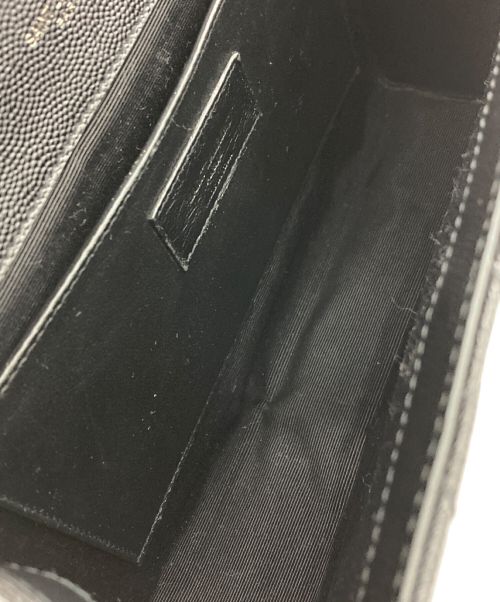 Saint Laurent Paris（サンローランパリ）Saint Laurent Paris (サンローランパリ) エンヴェロップ ミディアム ブラックの古着・服飾アイテム