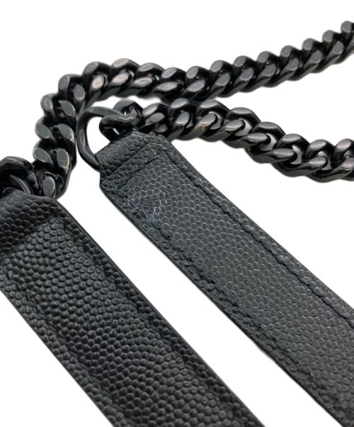 Saint Laurent Paris（サンローランパリ）Saint Laurent Paris (サンローランパリ) エンヴェロップ ミディアム ブラックの古着・服飾アイテム