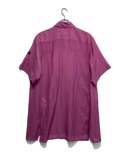 SYU.HOMME/FEMM（シュウオムフェム）SYU.HOMME/FEMM (シュウオムフェム) 4POCKET SLIT SHIRT バイオレット サイズ:2の古着・服飾アイテム