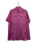 SYU.HOMME/FEMM（シュウオムフェム）の古着「4POCKET SLIT SHIRT」｜バイオレット