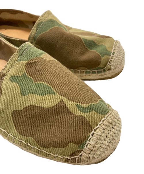 RRL（ダブルアールエル）RRL (ダブルアールエル) エスパドリーユ カーキ サイズ:7Mの古着・服飾アイテム