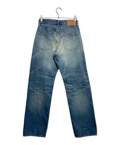 Hysteric Glamour（ヒステリックグラマー）Hysteric Glamour (ヒステリックグラマー) CSR加工 60’S XXストレートデニムパンツ スカイブルー サイズ:29の古着・服飾アイテム