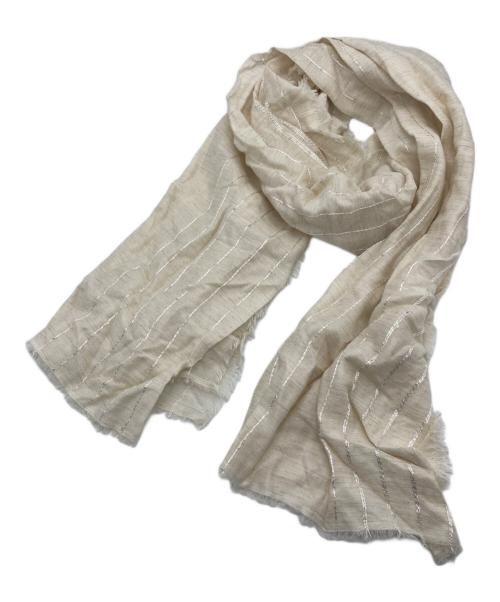 PESERICO（ペゼリコ）PESERICO (ペゼリコ) ストール アイボリーの古着・服飾アイテム