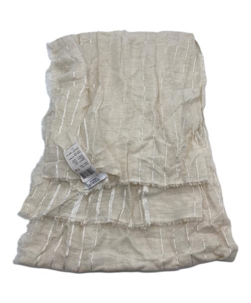 PESERICO（ペゼリコ）PESERICO (ペゼリコ) ストール アイボリーの古着・服飾アイテム