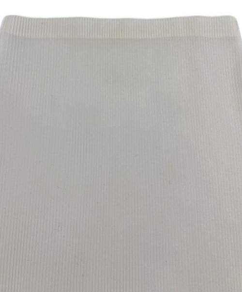 PLEATS PLEASE（プリーツプリーズ）PLEATS PLEASE (プリーツプリーズ) プリーツカットソー ホワイト サイズ:3の古着・服飾アイテム