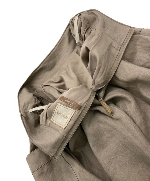 daisy lin for foxey（デイジーリン フォー フォクシー）daisy lin for foxey (デイジーリン フォー フォクシー) シエスタリネンスカート ベージュ サイズ:38の古着・服飾アイテム