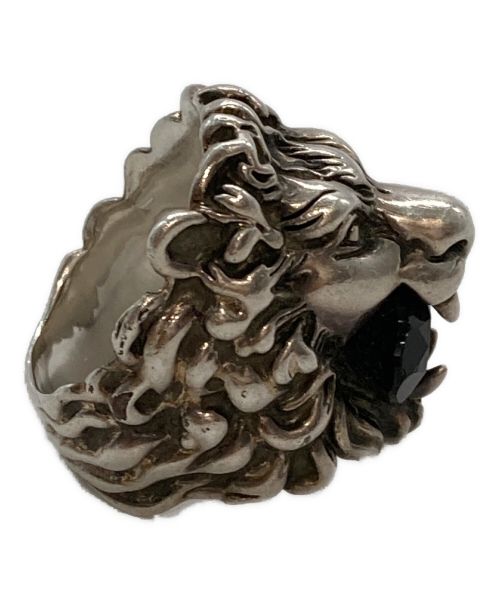 GUCCI（グッチ）GUCCI (グッチ) ライオンヘッドリング シルバー サイズ:19の古着・服飾アイテム