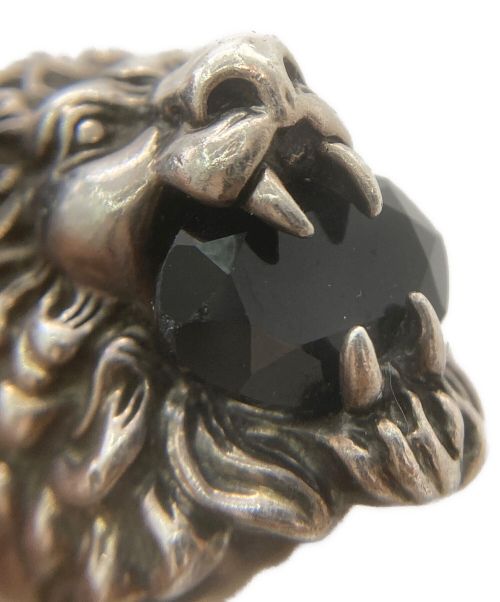 GUCCI（グッチ）GUCCI (グッチ) ライオンヘッドリング シルバー サイズ:19の古着・服飾アイテム