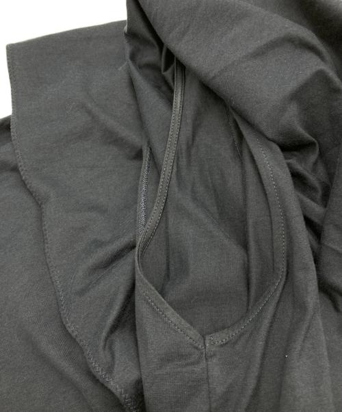 DRAWER（ドゥロワー）Drawer (ドゥロワー) テンジク フレアスリーブ カットソー ネイビー サイズ:1の古着・服飾アイテム