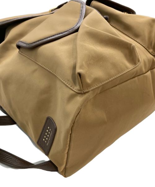 PELLE MORBIDA（ペッレモルビダ）PELLE MORBIDA (ペッレモルビダ) 高田朋佳 (タカダトモヨシ) リュック ブラウンの古着・服飾アイテム