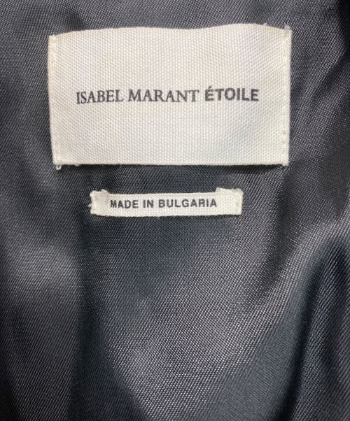 ISABEL MARANT ETOILE（イザベルマランエトワール）ISABEL MARANT ETOILE (イザベルマランエトワール) チェスターコート ネイビー サイズ:38の古着・服飾アイテム