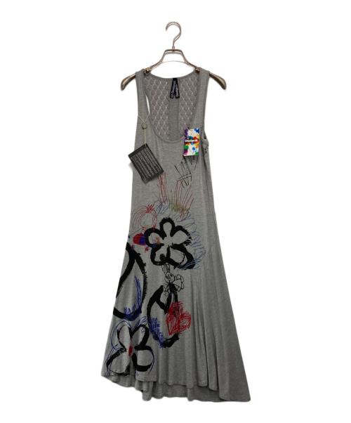 Desigual（デシグアル）desigual (デシグアル) ノースリーブワンピース グレー サイズ:M 未使用品の古着・服飾アイテム