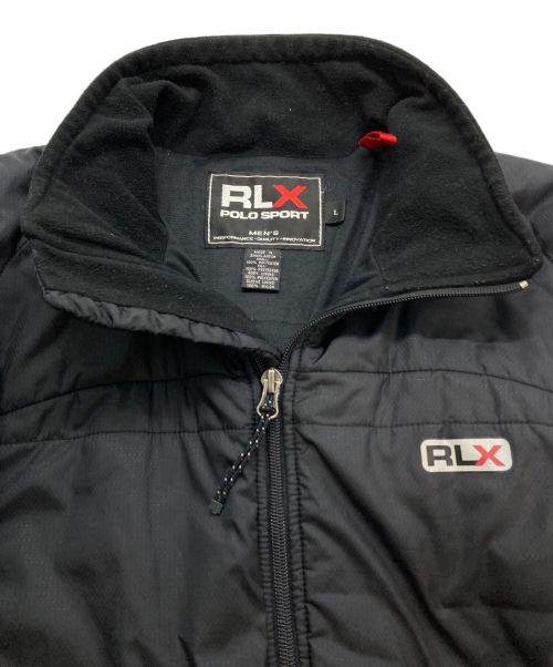 RLX RALPH LAUREN（アールエルエックスラルフローレン）RLX RALPH LAUREN (アールエルエックスラルフローレン) PRIMALOFT JACKET ブラック サイズ:Lの古着・服飾アイテム