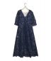 HER LIP TO (ハーリップトゥ) Back lace up Romantic Dress ネイビー サイズ:M：8000円