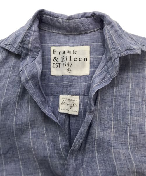 Frank&Eileen（フランクアンドアイリーン）Frank&Eileen (フランクアンドアイリーン) HUNTER/シャツワンピース スカイブルー サイズ:XSの古着・服飾アイテム