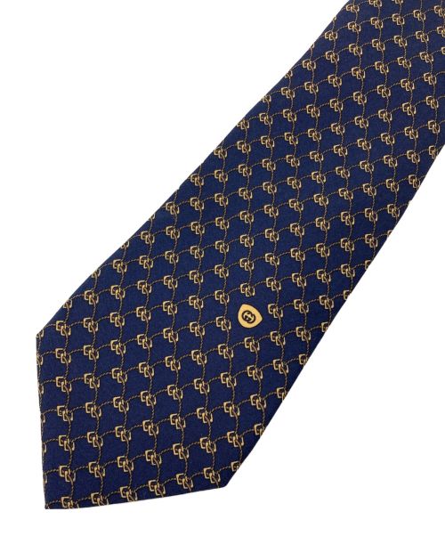 GUCCI（グッチ）GUCCI (グッチ) ネクタイ ネイビー サイズ:-の古着・服飾アイテム