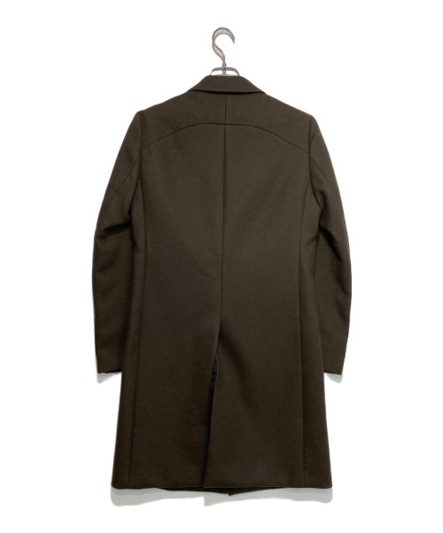 KAZUYUKI KUMAGAI ATTACHMENT（カズユキクマガイ アタッチメント）KAZUYUKI KUMAGAI ATTACHMENT (カズユキクマガイ アタッチメント) チェスターコート ブラウン サイズ:1の古着・服飾アイテム