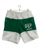 GAP×PALACEギャップ×パレス）の古着「BOARDSHORT」｜グリーン×ホワイト