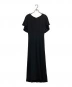 MaxMaraマックスマーラ）の古着「アセテートワンピース」｜ブラック