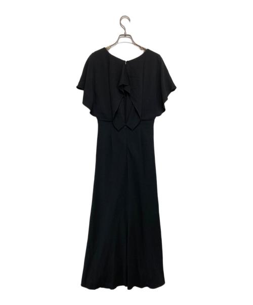 MaxMara（マックスマーラ）MaxMara (マックスマーラ) アセテートワンピース ブラック サイズ:J・I40の古着・服飾アイテム
