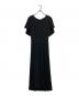 MaxMara（マックスマーラ）の古着「アセテートワンピース」｜ブラック