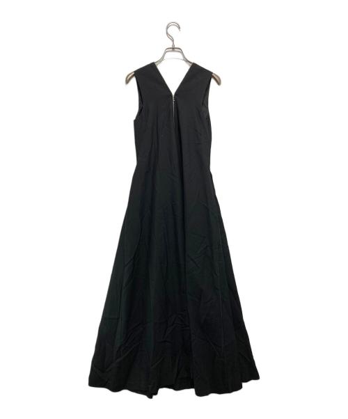 beautiful people（ビューティフルピープル）beautiful people (ビューティフルピープル) ジップデザインノースリーブワンピース ブラック サイズ:36の古着・服飾アイテム