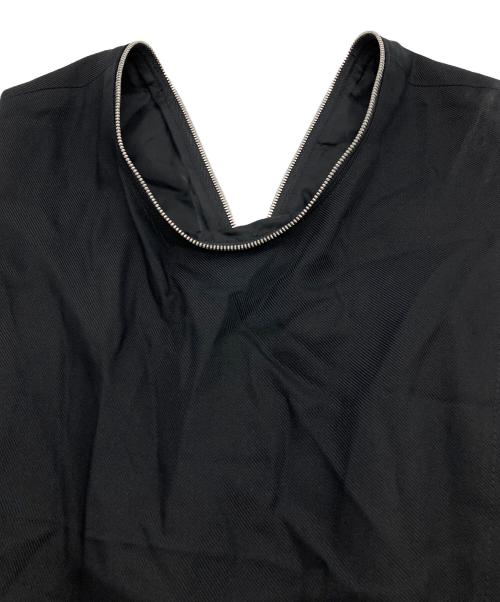 beautiful people（ビューティフルピープル）beautiful people (ビューティフルピープル) ジップデザインノースリーブワンピース ブラック サイズ:36の古着・服飾アイテム