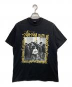 stussyステューシー）の古着「TRIBE EXCLUSIVE TEE」｜ブラック