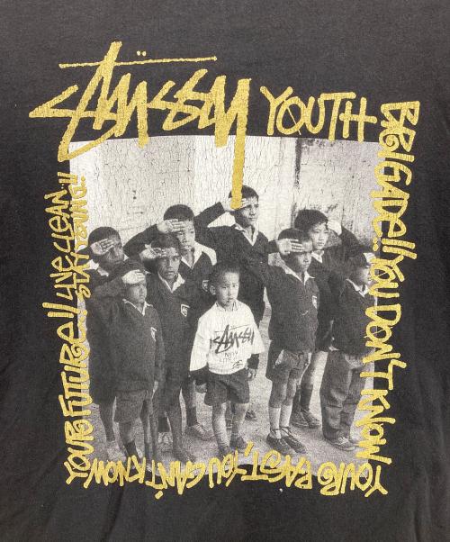 stussy（ステューシー）stussy (ステューシー) TRIBE EXCLUSIVE TEE ブラック サイズ:Lの古着・服飾アイテム