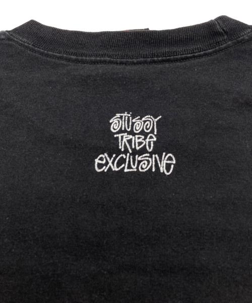 stussy（ステューシー）stussy (ステューシー) TRIBE EXCLUSIVE TEE ブラック サイズ:Lの古着・服飾アイテム