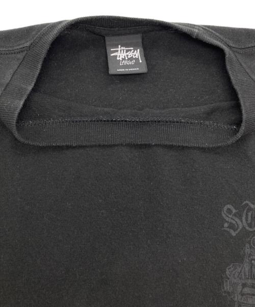stussy（ステューシー）stussy (ステューシー) NEVER DIES TEE ブラック サイズ:Lの古着・服飾アイテム