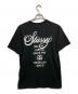 stussy (ステューシー) Tシャツ ブラック サイズ:M：5000円