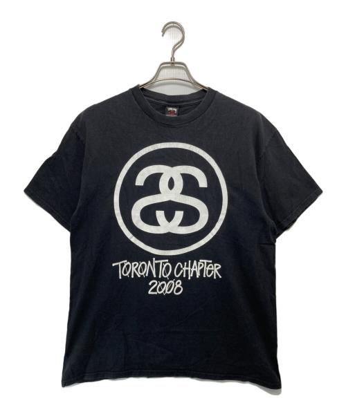stussy（ステューシー）stussy (ステューシー) Toronto Chapter S/S Tee ブラック サイズ:Lの古着・服飾アイテム