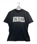 AKA SIX×FRAGMENT DESIGNエーケーエーシックス×フラグメントデザイン）の古着「Tシャツ」｜ブラック