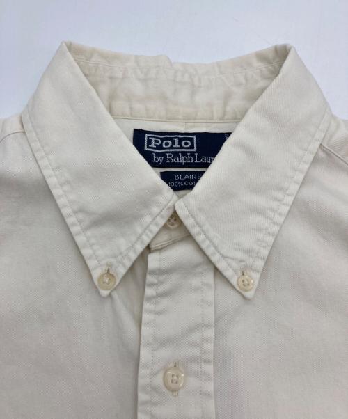 POLO RALPH LAUREN（ポロ・ラルフローレン）POLO RALPH LAUREN (ポロ・ラルフローレン) BLAIRE/半袖シャツ アイボリー サイズ:1Lの古着・服飾アイテム