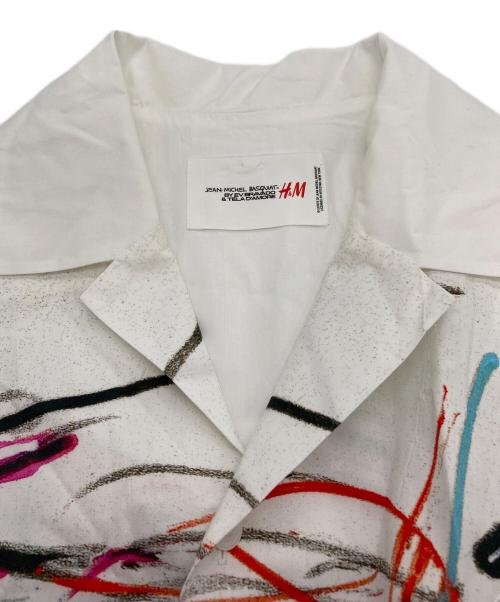 H&M（エイチアンドエム）H&M (エイチアンドエム) JEAN-MICHEL (ジャン・ミッシェル) オープンカラーシャツ サイズ:Sの古着・服飾アイテム