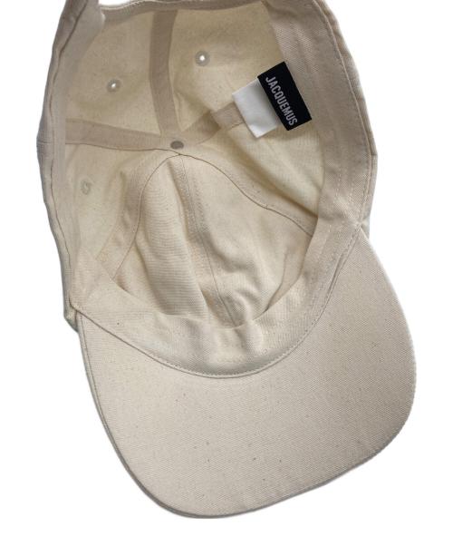 jacquemus（ジャックムス）JACQUEMUS (ジャックムス) キャップ アイボリー サイズ:60の古着・服飾アイテム