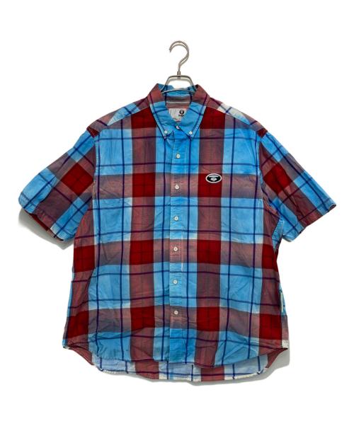Aape BY A BATHING APE（エーエイプ バイ アベイシングエイプ）AAPE BY A BATHING APE (エーエイプ バイ アベイシングエイプ) シャツ スカイブルー サイズ:Lの古着・服飾アイテム